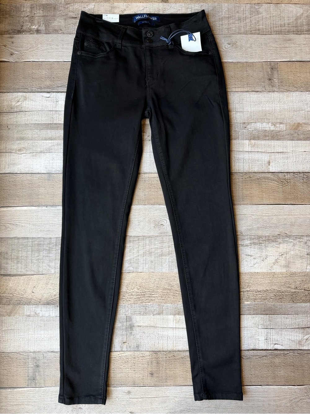 Ultra Fit Skinny Black Jeans NWT Size 3/26 Regular Stretch Fall Winter
